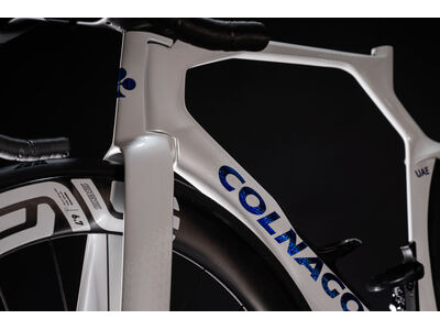 Colnago Y1RS Disc 2025 Carbon TT Aero Frameset White & Blue Decal click to zoom image