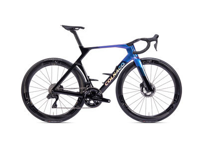 Colnago Y1RS Disc 2025 Carbon TT Aero Frameset Blue & Black
