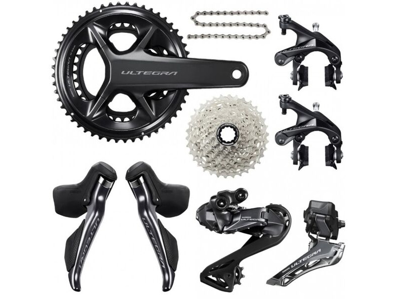 Shimano Ultegra 12 Speed RIM Brake Di2 Groupset click to zoom image