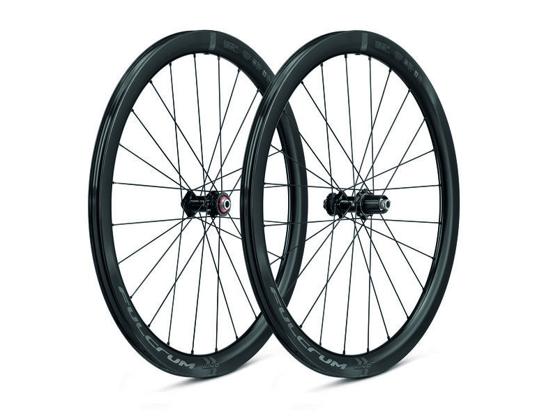 Fulcrum Wind 42 Carbon Shimano HG11 T/L Disc Brake Road Wheelset click to zoom image