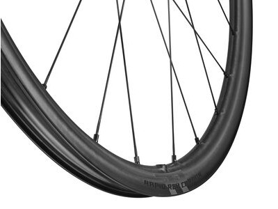 Fulcrum Rapid Red Carbon Shimano HG11 T/L Disc Brake Gravel Wheelset click to zoom image