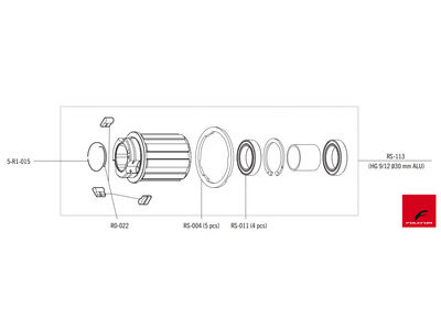 Fulcrum HG 9-12 Type FW Body OS (RS-113)