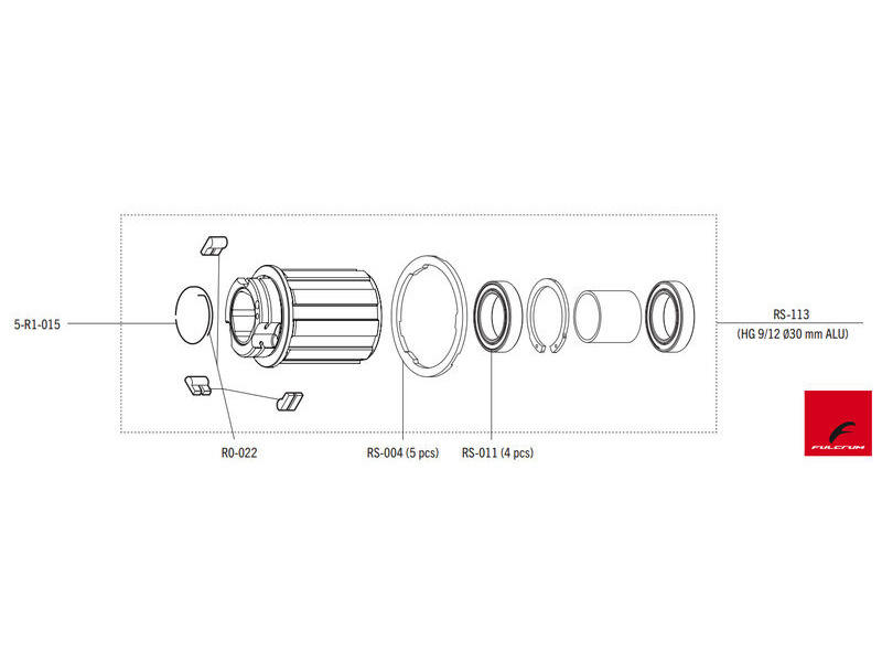 Fulcrum HG 9-12 Type FW Body OS (RS-113) click to zoom image