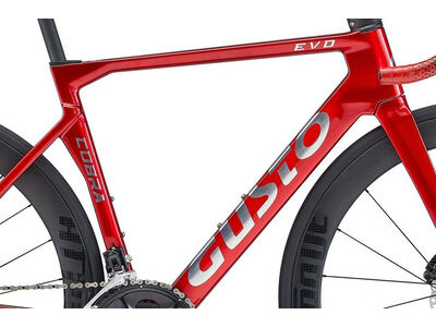 Gusto Cobra EVO Elite Ultra - Shimano 105 12 Speed XS, S, M, M/L, L, XL Lava Red  click to zoom image