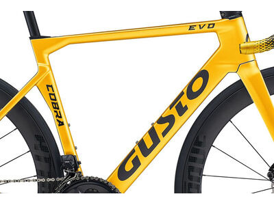 Gusto Cobra EVO Sport TE - Shimano 105 Di2 12 Speed XS, S, M, M/L, L, XL Team Gold click to zoom image