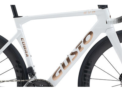 Gusto Cobra EVO Elite - Shimano 105 12 Speed XS, S, M, M/L, L, XL Pearl White  click to zoom image