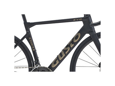 Gusto Cobra EVO Sport TE - Shimano 105 Di2 12 Speed XS, S, M, M/L, L, XL Jet Black click to zoom image
