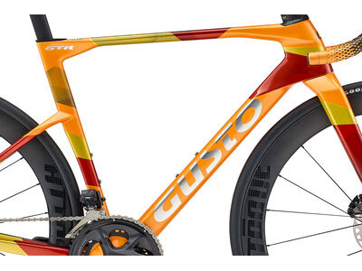 Gusto GTR Sport TE - Shimano 105 Di2 12 Speed XS, S, M, M/L, L, XL Flux Orange click to zoom image