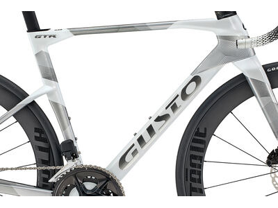 Gusto GTR Max -  Shimano Dura Ace Di2 12 Speed XS, S, M, M/L, L, XL Pearl White  click to zoom image